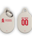 AirTag holder with the Liverpool 2025-26 Away football shirt design by RIPA Football