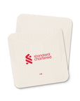 Coaster with the Liverpool 2025-26 Away football shirt design by RIPA Football