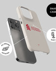 Phone case with the Liverpool 2025-26 Away football shirt design by RIPA Football