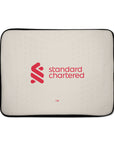 Laptop sleeve with the Liverpool 2025-26 Away football shirt design by RIPA Football