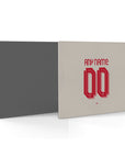 Mouse pad with the Liverpool 2025-26 Away football shirt design by RIPA Football