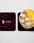 Coaster with the Liverpool 2026-27 Third football shirt design by RIPA Football