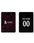 iPad case with the Liverpool 2026-27 Third football shirt design by RIPA Football
