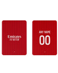 iPad case with the Olympique Lyonnais 2026-27 Away football shirt design by RIPA Football