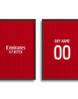 Print with the Olympique Lyonnais 2026-27 Away football shirt design by RIPA Football