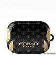 AirPods case with the Manchester City 2026-27 Away football shirt design by RIPA Football