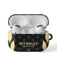 AirPods case with the Manchester City 2026-27 Away football shirt design by RIPA Football