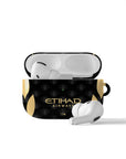 AirPods case with the Manchester City 2026-27 Away football shirt design by RIPA Football