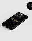 Phone case with the Manchester City 2026-27 Away football shirt design by RIPA Football