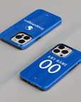 Phone case with the Manchester United 2026-27 Away football shirt design by RIPA Football