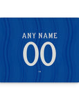Mouse pad with the Manchester United 2026-27 Away football shirt design by RIPA Football