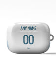 AirPods case with the Olympique Marseille 2024-25 Home football shirt design by RIPA Football