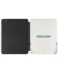iPad case with the Olympique Marseille 2024-25 Home football shirt design by RIPA Football