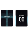 iPad case with the Olympique Marseille 2025-26 Away football shirt design by RIPA Football