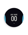 Mouse pad with the Olympique Marseille 2025-26 Away football shirt design by RIPA Football
