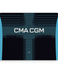 Mouse pad with the Olympique Marseille 2025-26 Away football shirt design by RIPA Football