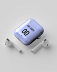 AirPods case with the Olympique Marseille 2026-27 Third football shirt design by RIPA Football