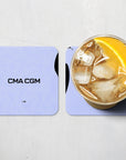 Coaster with the Olympique Marseille 2026-27 Third football shirt design by RIPA Football