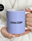Mug with the Olympique Marseille 2026-27 Third football shirt design by RIPA Football