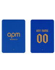 iPad case with the Monaco 2025-26 Away football shirt design by RIPA Football