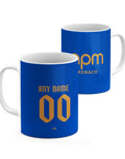 Mug with the Monaco 2025-26 Away football shirt design by RIPA Football