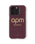 Phone case with the Monaco 2026-27 Away football shirt design by RIPA Football