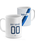 Mug with the Monterrey 2023-24 Away football shirt design by RIPA Football