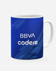 Mug with the Monterrey 2025-26 Third football shirt design by RIPA Football