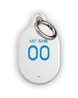 AirTag holder with the Napoli 2026-27 Away football shirt design by RIPA Football