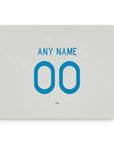 Mouse pad with the Napoli 2026-27 Away football shirt design by RIPA Football