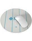 Mouse pad with the Napoli 2026-27 Away football shirt design by RIPA Football