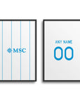 Print with the Napoli 2026-27 Away football shirt design by RIPA Football