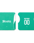 Coaster with the Newcastle 2025-26 Away football shirt design by RIPA Football