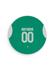 Mouse pad with the Newcastle 2025-26 Away football shirt design by RIPA Football