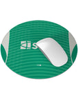 Mouse pad with the Newcastle 2025-26 Away football shirt design by RIPA Football