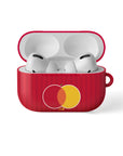 AirPods case with the OL Lyonnes 2026-27 Away football shirt design by RIPA Football