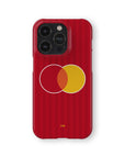 Phone case with the OL Lyonnes 2026-27 Away football shirt design by RIPA Football