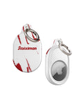 AirTag holder with the Olympiacos 2025-26 Away football shirt design by RIPA Football