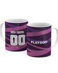Mug with the Pachuca 2026-27 Goalkeeper football shirt design by RIPA Football