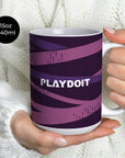Mug with the Pachuca 2026-27 Goalkeeper football shirt design by RIPA Football