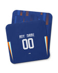 Coaster with the Netherlands 2024 Away football shirt design by RIPA Football
