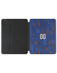 iPad case with the Netherlands 2024 Away football shirt design by RIPA Football