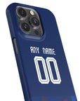 Phone case with the Netherlands 2024 Away football shirt design by RIPA Football