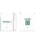 Coaster with the Palmeiras 2026 Away football shirt design by RIPA Football