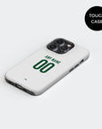 Phone case with the Palmeiras 2026 Away football shirt design by RIPA Football