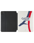 iPad case with the Paris Saint Germain 2025-26 Away football shirt design by RIPA Football