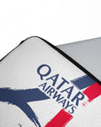 Laptop sleeve with the Paris Saint Germain 2025-26 Away football shirt design by RIPA Football