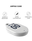 AirTag holder with the Paris Saint Germain 2026-27 Away football shirt design by RIPA Football