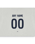 Mouse pad with the Paris Saint Germain 2026-27 Away football shirt design by RIPA Football
