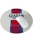 Mouse pad with the Paris Saint Germain 2026-27 Away football shirt design by RIPA Football